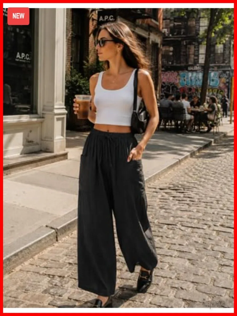 Wide Leg Palazzo Harem Pants Boho Loose Flowy Beach Pant Casual Barrel